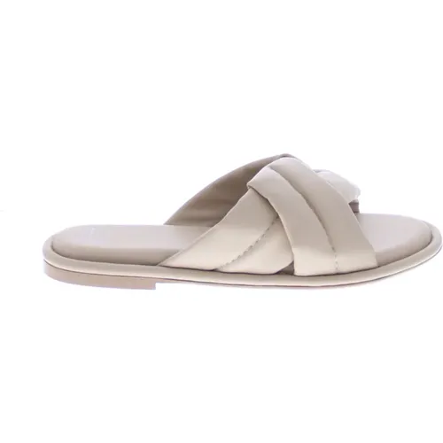 Minimalistische Resort-Style Sandalen , Damen, Größe: 36 EU - Bronx - Modalova