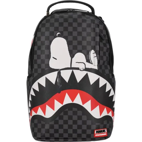 Snoopy Chilling Backpack , unisex, Sizes: ONE SIZE - Sprayground - Modalova