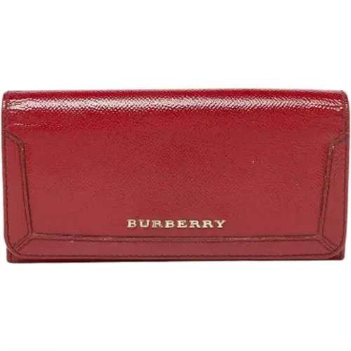 Pre-owned Leder portemonnaies - Burberry Vintage - Modalova