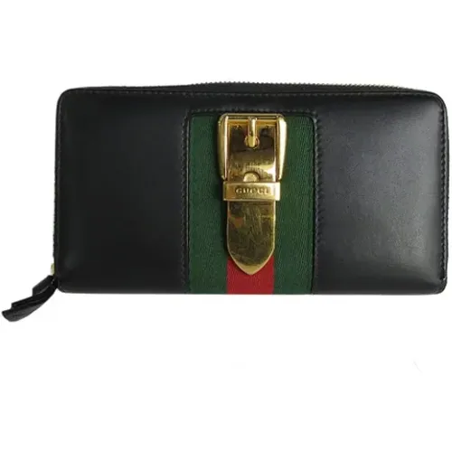 Pre-owned Leather wallets , female, Sizes: ONE SIZE - Gucci Vintage - Modalova