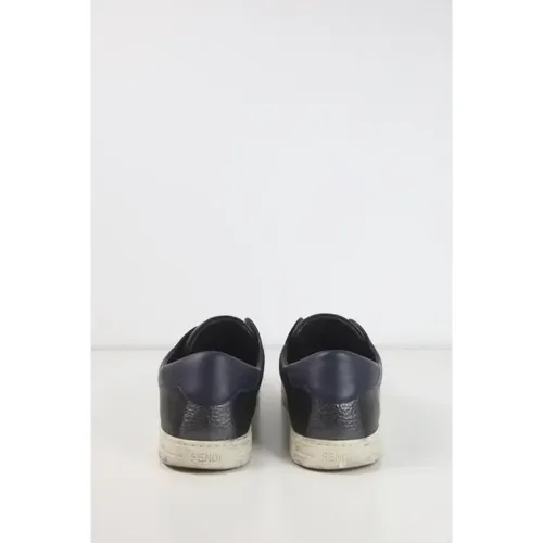 Pre-owned Leather Fendi Sneakers , male, Sizes: 7 UK - Fendi Vintage - Modalova