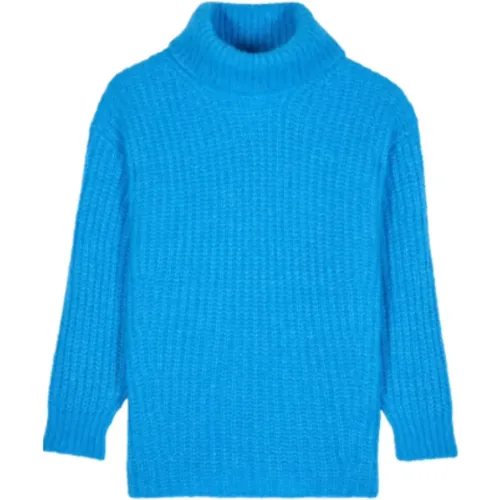 Oversized Turtleneck Jumper , female, Sizes: M - BA&SH - Modalova