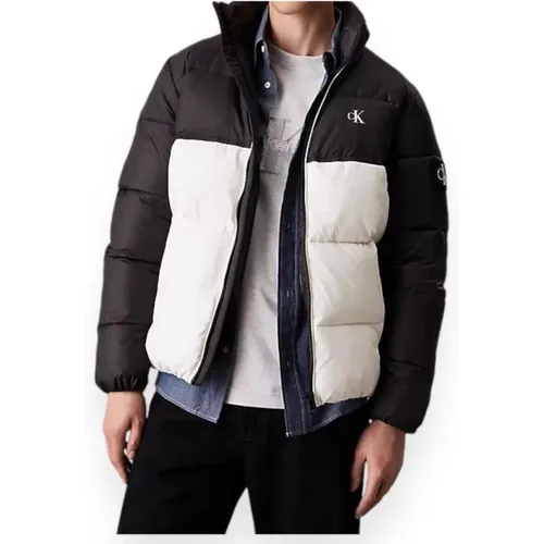 Steppjacke Non Down Blocking , Herren, Größe: S - Calvin Klein - Modalova