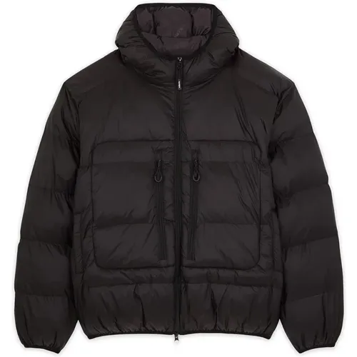 Sturm Puff Jacke Schwarz Polyester Männer , Herren, Größe: L - IUTER - Modalova