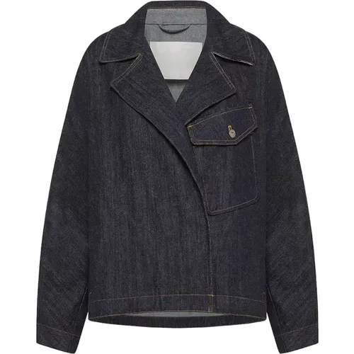 Stylish Denim Jacket for Women , female, Sizes: 2XS, S, XS, M - OOF Wear - Modalova