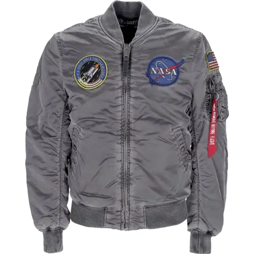 Nasa Battlewash Bomberjacke - alpha industries - Modalova