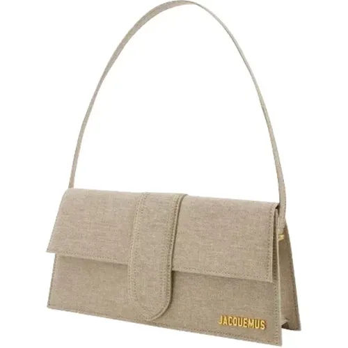Pre-owned Linen shoulder-bags , female, Sizes: ONE SIZE - Jacquemus Pre-owned - Modalova