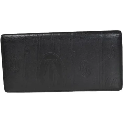 Pre-owned Leather wallets , female, Sizes: ONE SIZE - Cartier Vintage - Modalova