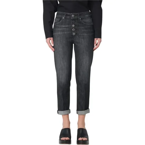 Cropped Jeans , female, Sizes: W24 - Dondup - Modalova