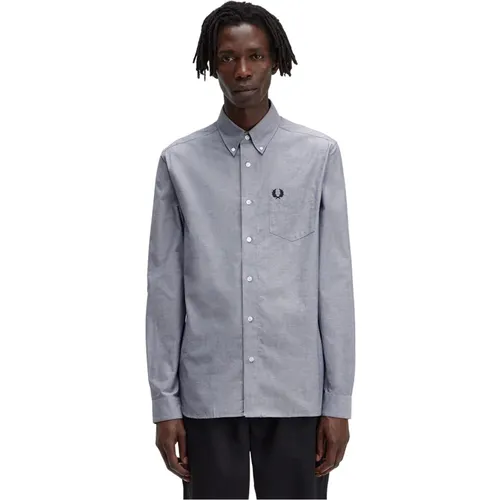 Casual Shirt with Button-Up Collar , male, Sizes: XL - Fred Perry - Modalova