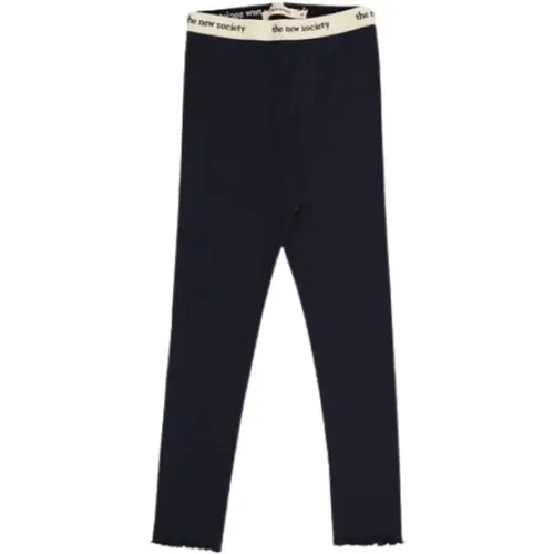 Midnight Navy Ripp Leggings - The New Society - Modalova