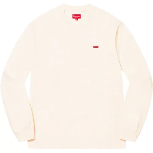 Limited Edition Small Box Long Sleeve Tee , male, Sizes: M - Supreme - Modalova