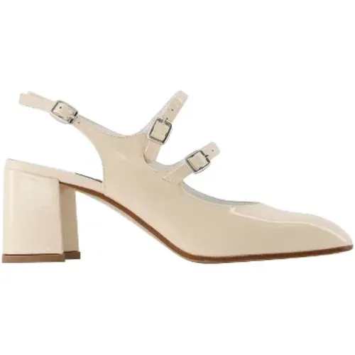 Leather heels , female, Sizes: 4 UK, 3 UK, 5 1/2 UK, 4 1/2 UK, 5 UK, 6 UK - Carel - Modalova