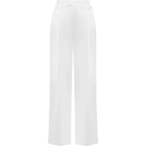 Elevate Your Style with High-Waisted Straight Trousers , female, Sizes: XS, M - Liu Jo - Modalova