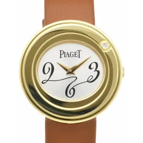 Pre-owned Stainless Steel watches , female, Sizes: ONE SIZE - Piaget Pre-owned - Modalova