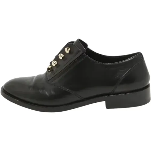 Pre-owned Leather sneakers , female, Sizes: 6 1/2 UK - Balenciaga Vintage - Modalova