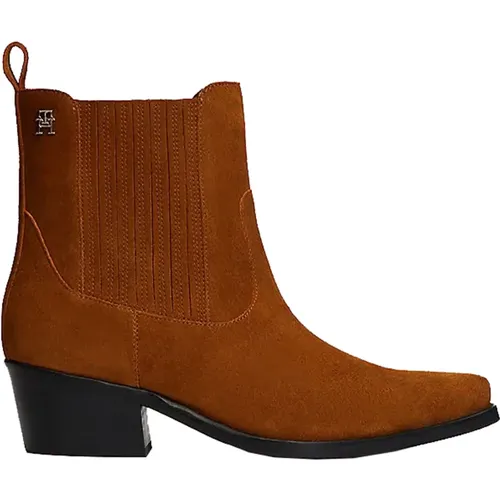 Stylische Cowboy Boots für Männer , Damen, Größe: 36 EU - Tommy Hilfiger - Modalova