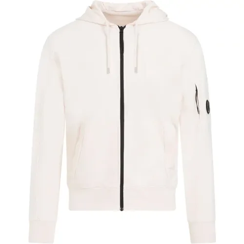 Zipped Hoodie Sweatshirt , male, Sizes: XL, M - C.P. Company - Modalova