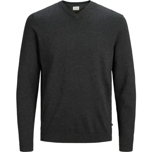 Einfacher Pullover , Herren, Größe: M - jack & jones - Modalova