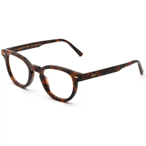 Klassische Havana Brille , unisex, Größe: 48 MM - Retrosuperfuture - Modalova