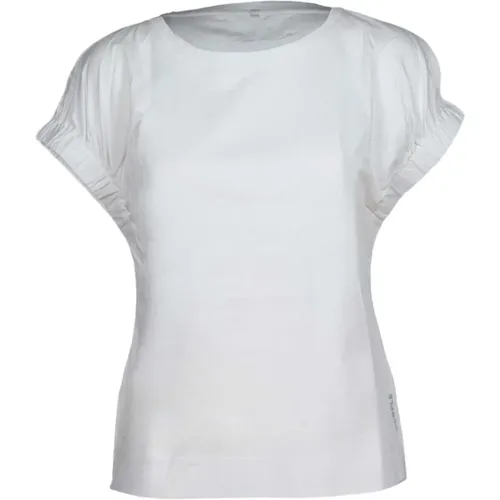 Cotton Sleeveless Omoi T-shirt , female, Sizes: S, L - People of Shibuya - Modalova