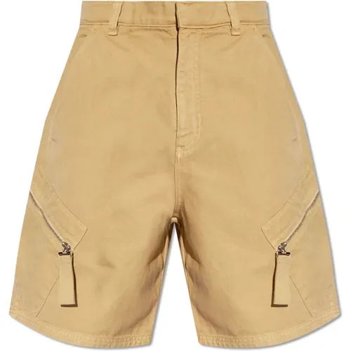 Marrone cargo shorts , male, Sizes: XL, L, S - Jacquemus - Modalova