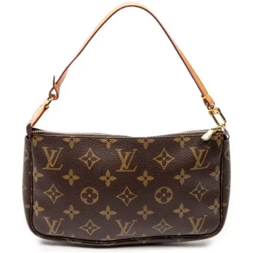 Pre-owned Canvas handbags , female, Sizes: ONE SIZE - Louis Vuitton Vintage - Modalova