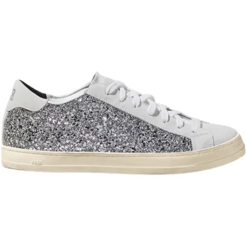 Sneaker in suede and sequins , female, Sizes: 3 UK, 7 UK - P448 - Modalova
