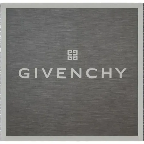 Elegant Grey Scarf , female, Sizes: ONE SIZE - Givenchy - Modalova