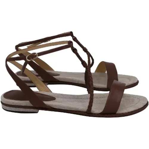 Pre-owned Leather sandals , female, Sizes: 3 1/2 UK - Alexandre Birman Pre-owned - Modalova