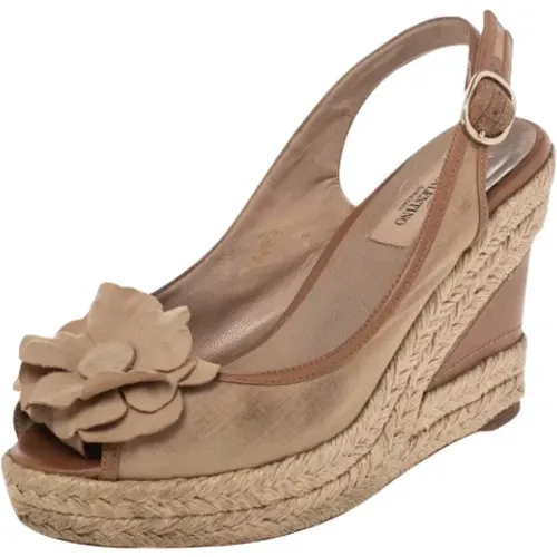 Pre-owned Stoff sandals , Damen, Größe: 37 1/2 EU - Valentino Vintage - Modalova