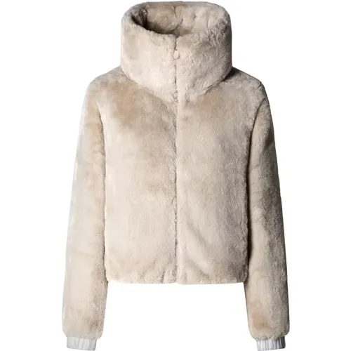 Faux Fur Jeon Jacket , Damen, Größe: XS - Save The Duck - Modalova