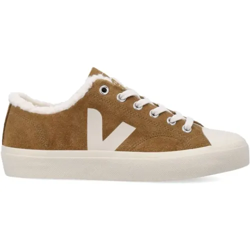 Braune Sneakers für einen stylischen Look , Damen, Größe: 36 EU - Veja - Modalova