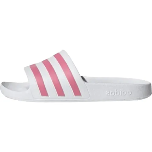 Weiße Hausschuhe 3-Stripes Rosa Frauen - Adidas - Modalova