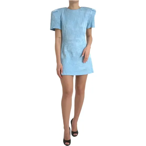 Blumiges Jacquard Mini Kleid - Dolce & Gabbana - Modalova