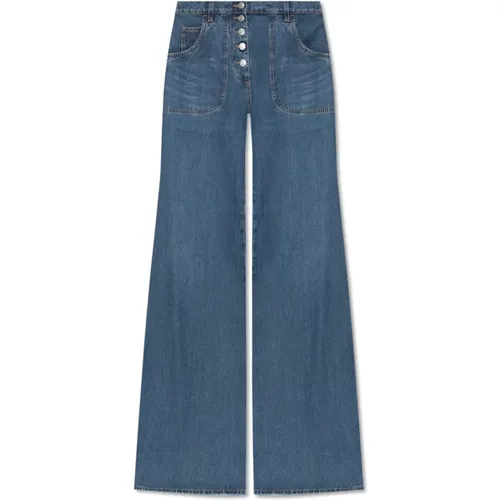 Hochtaillierte Jeans , Damen, Größe: W26 - ETRO - Modalova