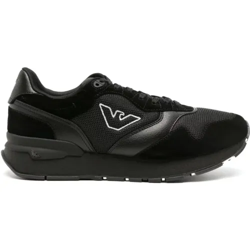 Sneaker , male, Sizes: 11 UK, 8 UK, 10 UK, 12 UK, 7 UK - Emporio Armani - Modalova