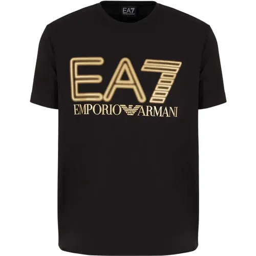 EA7 T-shirts and Polos , male, Sizes: M, XL, S, L - Emporio Armani EA7 - Modalova
