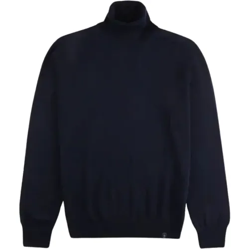 Turtleneck Wool Knit Sweater , male, Sizes: 2XL, M, XL, L - Fay - Modalova