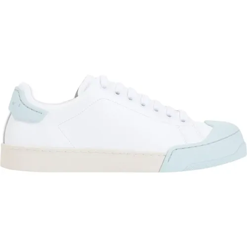 White Bumper Sneakers , female, Sizes: 3 UK - Marni - Modalova