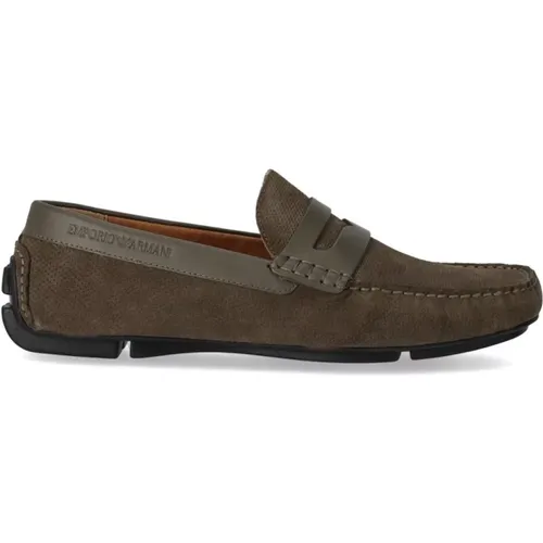 Loafers , Herren, Größe: 45 EU - Emporio Armani - Modalova