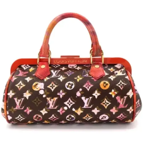 Colorful Canvas Papillon Bag , female, Sizes: ONE SIZE - Louis Vuitton Vintage - Modalova