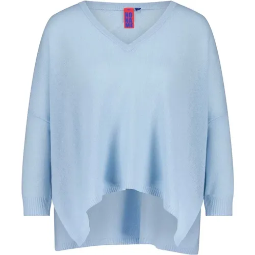 Cashmere Oversized V-Neck Sweater , female, Sizes: XS - No Name - Modalova