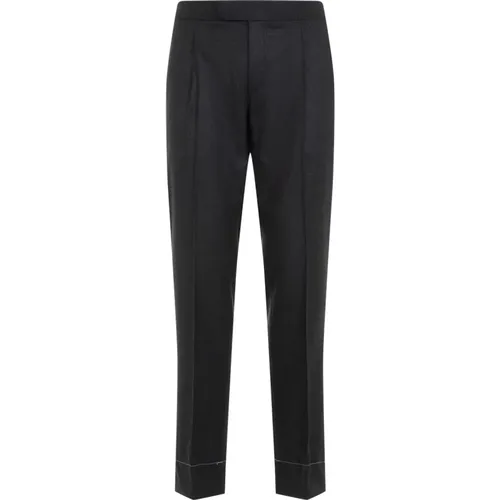 Graphite Melbourne Pants , male, Sizes: M, XL - Brioni - Modalova