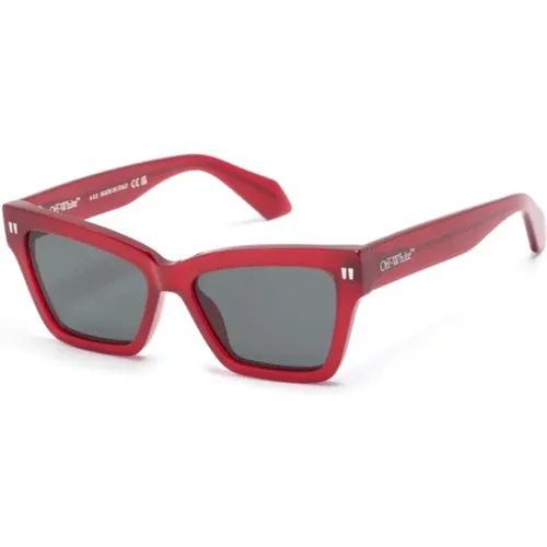 Oeri110 2807 Sunglasses , unisex, Sizes: 54 MM - Off White - Modalova