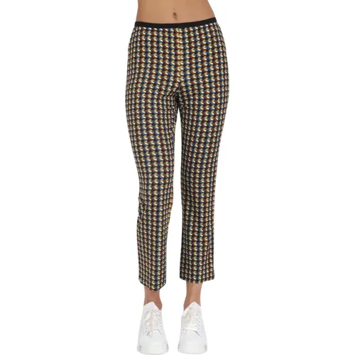 Stylish Pants , female, Sizes: M, XL, 2XL - Via Masini 80 - Modalova