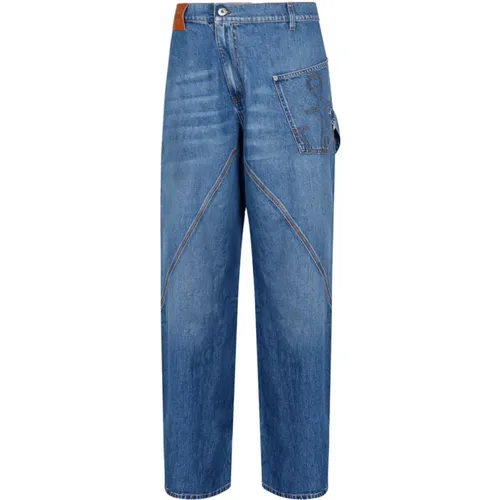 Blaue Arbeitskleidung Denim Jeans , Herren, Größe: W36 - JW Anderson - Modalova