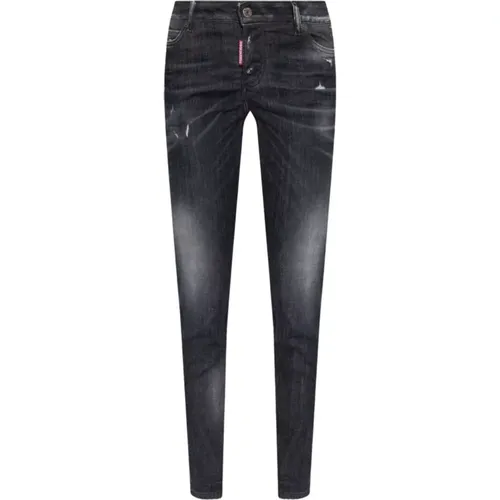 Schwarze Skinny Jeans für Frauen - Dsquared2 - Modalova