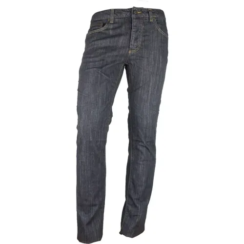 Graue Regular Fit Denim Jeans - Cavalli Class - Modalova