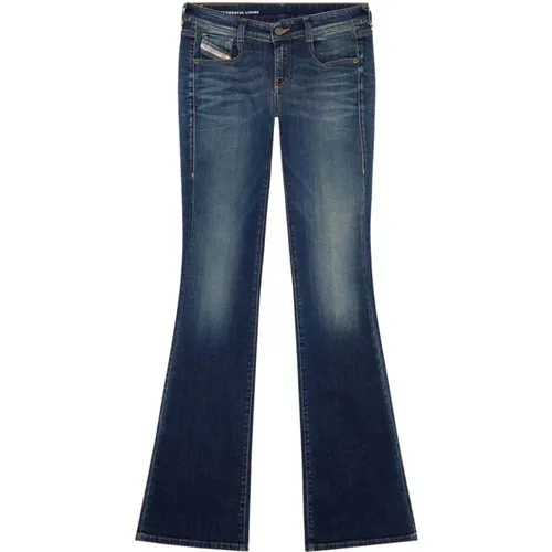 Boot-Cut Jeans Ebbey Design , Damen, Größe: W24 L32 - Diesel - Modalova